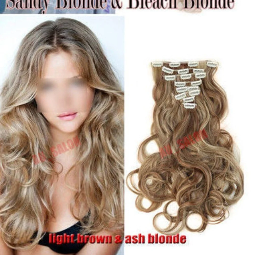 Hair Extensions 8 Pcs 18